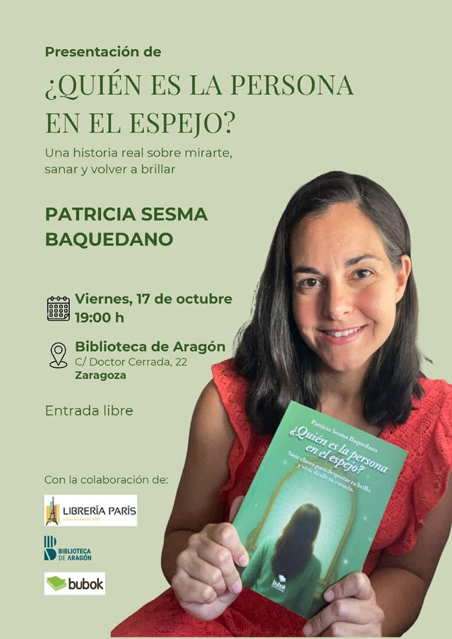 Patricia Sesma presenta ¿Quién es la persona en el espejo?